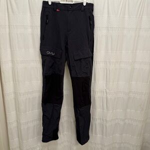 CimAlp Laos 5H Hiking Outdoor Pants Gray Black Men’s Small Mountain Trousers